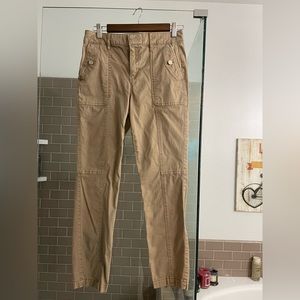 White House black market khaki pants size 2